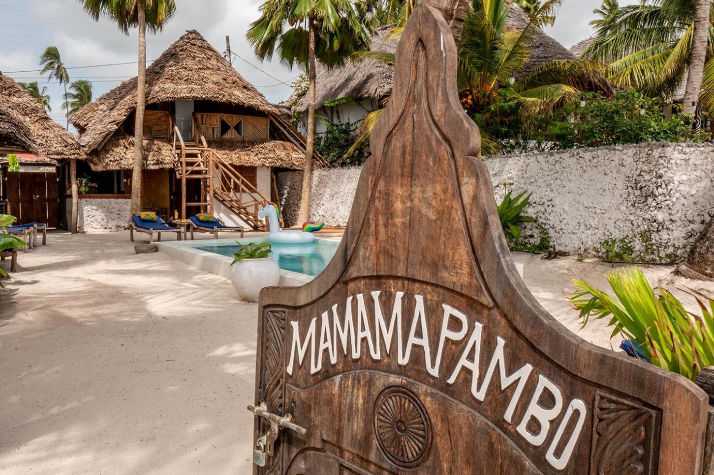 Mamamapambo Boutique Hotel Jambiani  Exterior photo